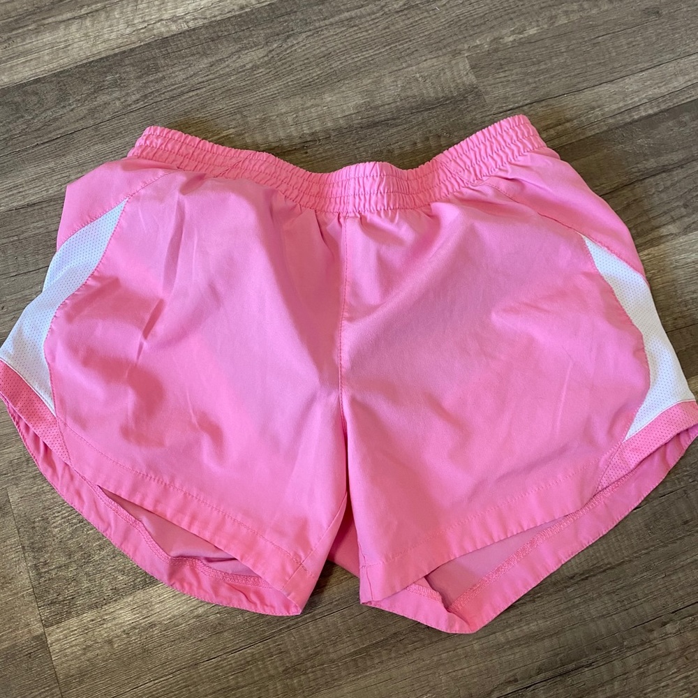 Pink Nike Athletic Shorts